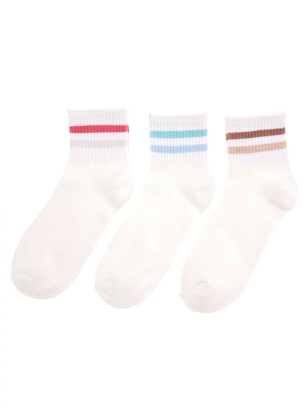 מארז 3 גרבי פסים 36-41