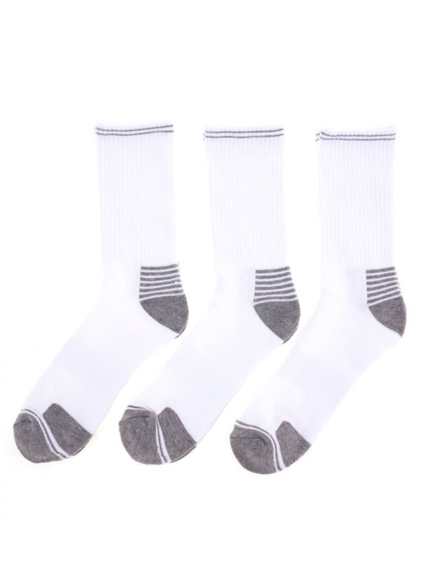 מארז 3 זוגות גרביים ארוכות 41-46
