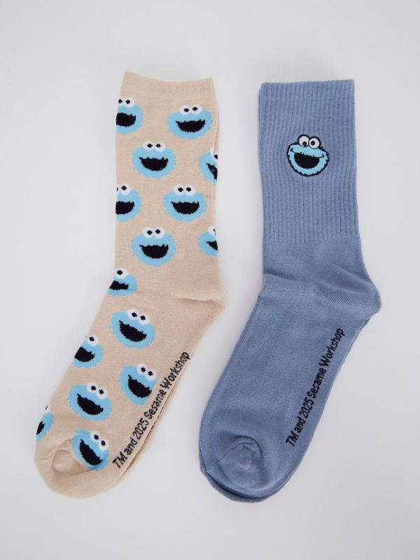 גרביים גבוהות 41-46 | Sesame Street