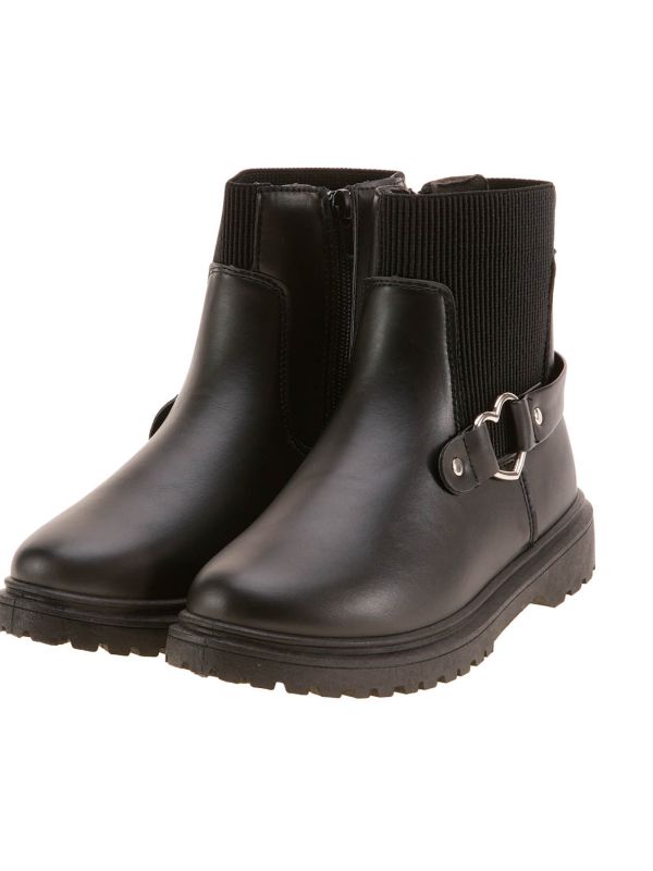 מגפיים מושלבות בד 30-35