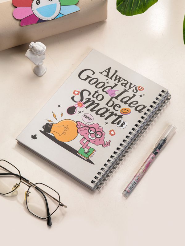 מחברת ספירלה שורות