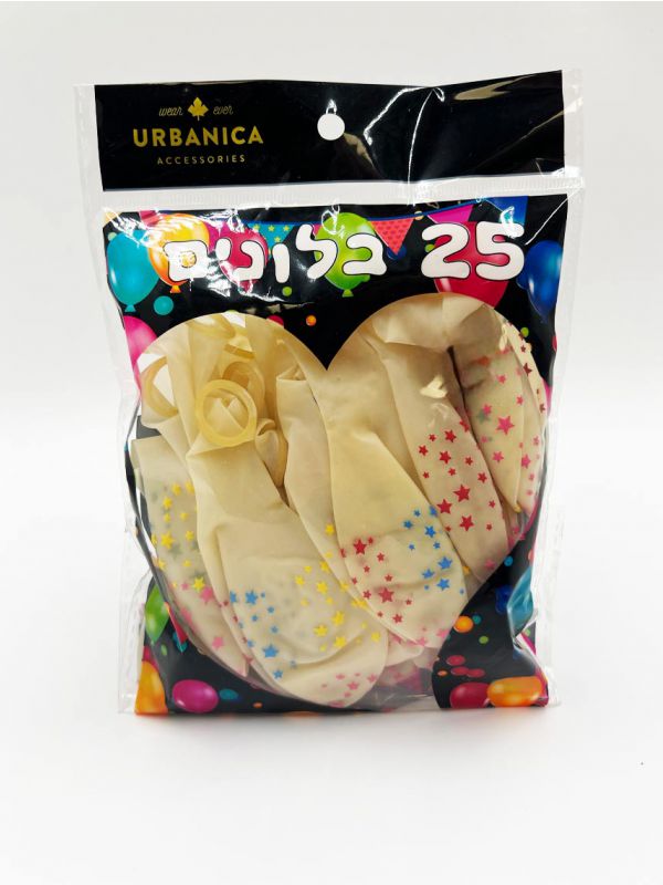 חבילת 25 בלונים